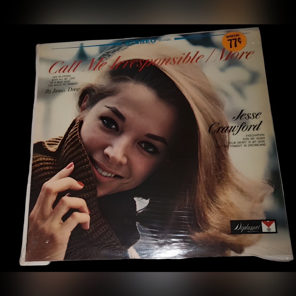 Brand New Jesse Crawford Vinyl Record